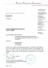 Verkehrsfähigkeitsbescheinigung БАД Trimegavitals.Borage and Amaranth Oil, 30 капсул