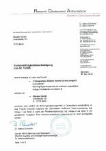 Verkehrsfähigkeitsbescheinigung БАД Trimegavitals. Siberian linseed oil and omega-3 concentrate, 30 капсул