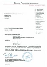 Verkehrsfähigkeitsbescheinigung БАД SynchroVitals V, 60 капсул
