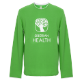 Koszulka męska Promo (kolor: zielony, rozmiar: 46/S, długi rękaw)