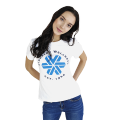 Koszulka damska Siberian Wellness (kolor: biały, rozmiar: XS)