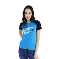 Siberian Super Team T-shirt for women (color: blue, size: S)