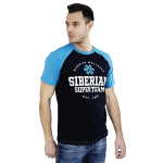 Koszulka męska Siberian Super Team CLASSIC (kolor: niebieski, rozmiar: L) 106911